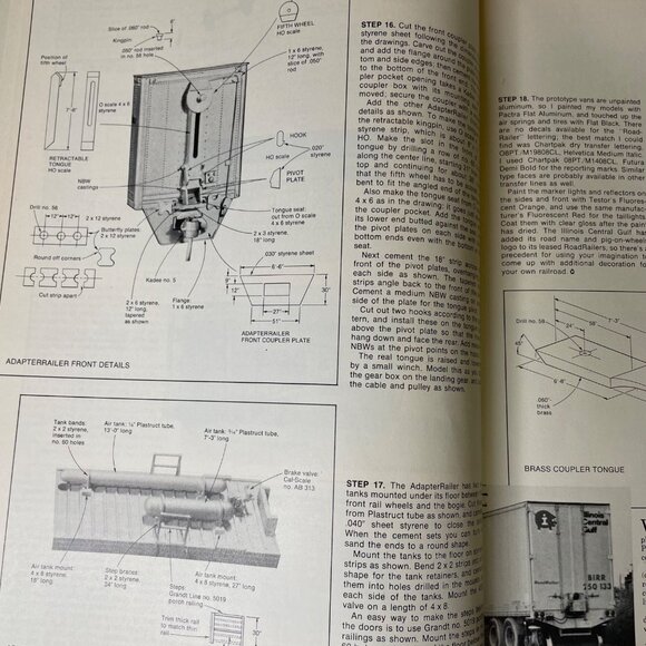 Model Railroader Magazine July 1982 Vol 49 No 87 Train Enthusiast u - Picture 8 of 12